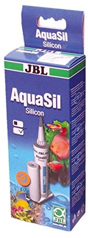 JBL specjalny silikon do akwariów i terrariów, AquaSil, przezroczysty, 80 ml