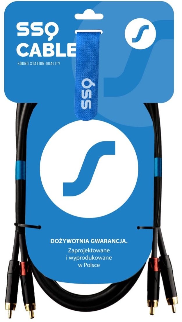 SSQ SSQ RCARCA5 - kabel 2xRCA- 2xRCA 5 metrowy