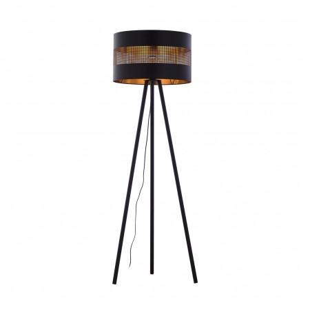 TK Lighting Lampa podłogowa TAGO BLACK 5053 5053