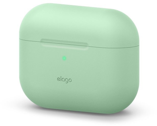 Elago Elago AirPods Pro Silicone Case - etui do AirPods Pro pastelowe zielone EAPPOR-BA-PGR