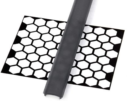 Lumines KLOSZ SLIM PMMA CZARNY DO PROFILU ALUMINIOWEGO - 2M KLOSZ_SLIM_PMMA_CZ2