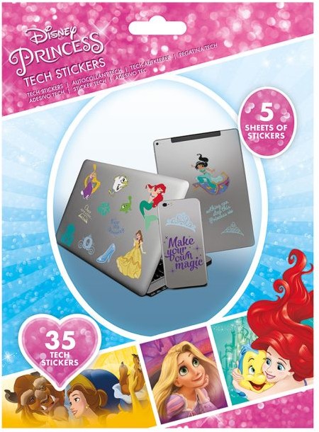 Pyramid Posters Disney Princess - naklejki na laptopa TS7402