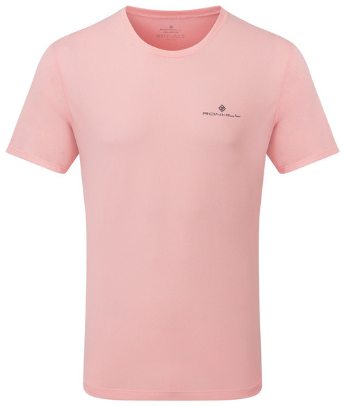 RONHILL RONHILL Koszulka biegowa męska CORE S/S TEE różowa