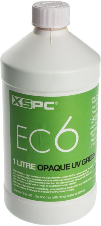 XSPC płyn chłodzący EC6 Coolant 1L zielony UV 5060175589064 5060175589064