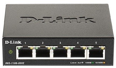 D-Link Switch DGS-1100-05V2 5xGE DGS-1100-05V2/E