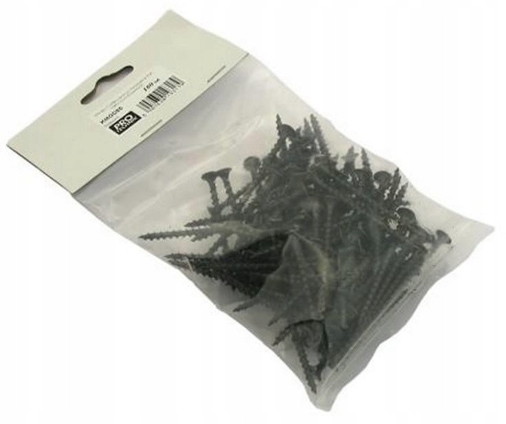 Wkręt Do Płyt Gipsowych 55mm 100szt Gwint Metal