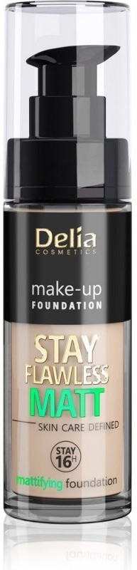 DELIA Cosmetics Stay Flawless Matt Podkład matujący 16H nr 405 Peach Natural 30ml 119649