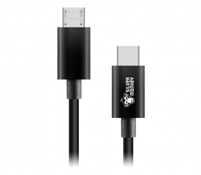 Фото - Кабель Silver Monkey Kabel USB-C - micro USB 2.0 1m. - darmowy odbiór w 22 miasta 