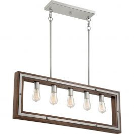 Quoizel Westerly QZS-WTY536BN lampa wisząca 5x60W/E27 QZS-WTY536BN
