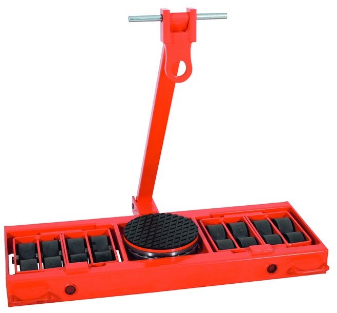 intra.se Swedmach Wózek Do Transportu Maszyn Z Drążkiem Holowniczym, 24 T