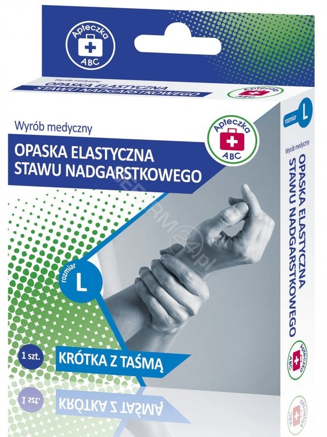 Opaska elast stawu nadgarstkowego L 1szt