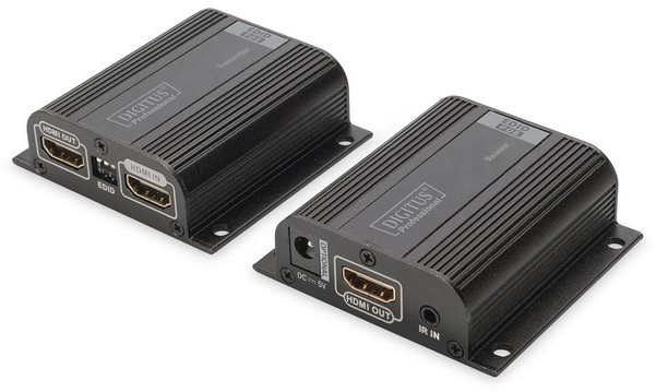 Digitus Przedłużacz/Extender HDMI do 50m po skrętce Cat.6/7 UTP 1080p 60 AVASSVE00000011