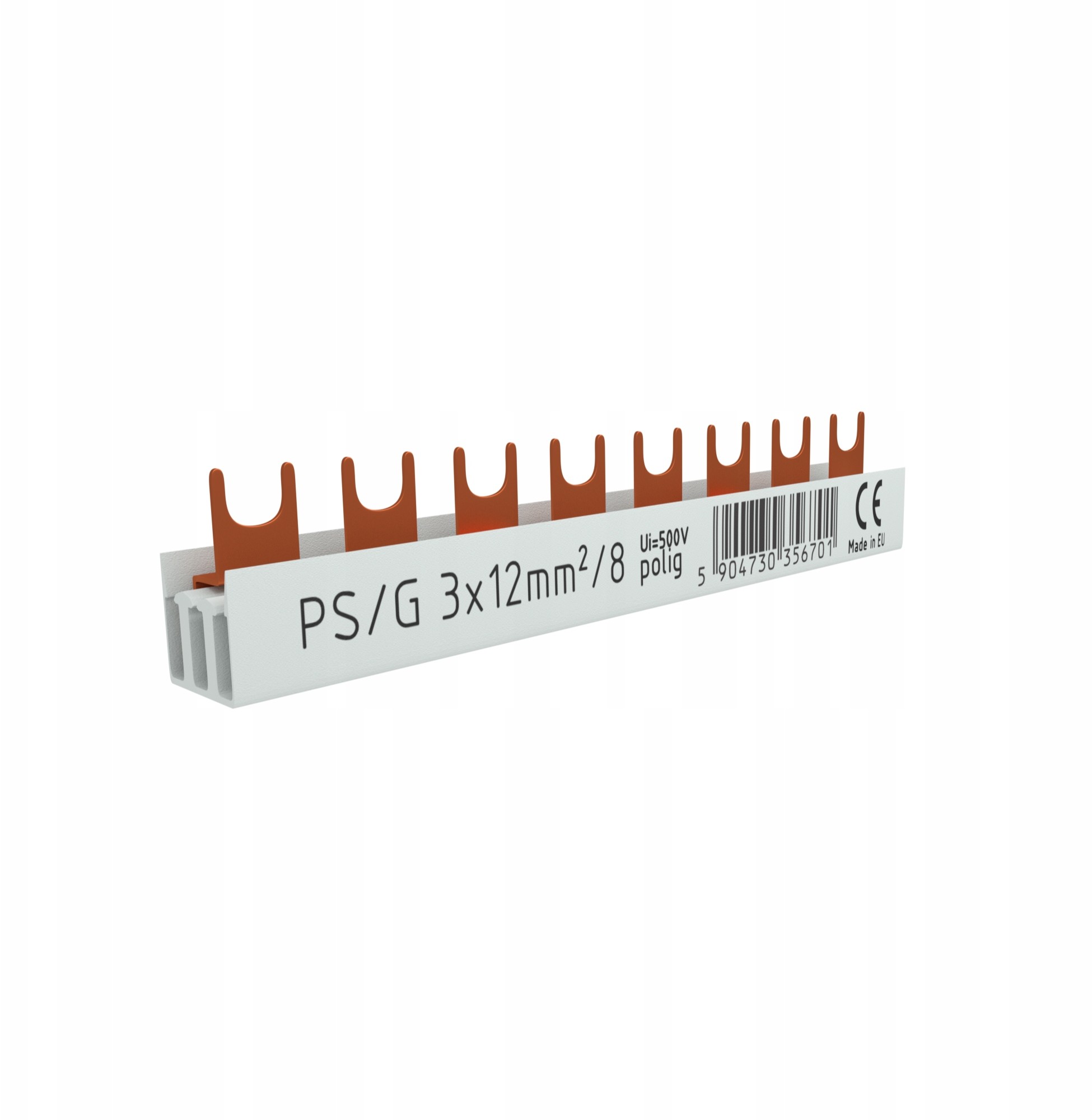 Szyna Łączeniowa Grzebieniowa 3F 8M 12mm2 80A 6701
