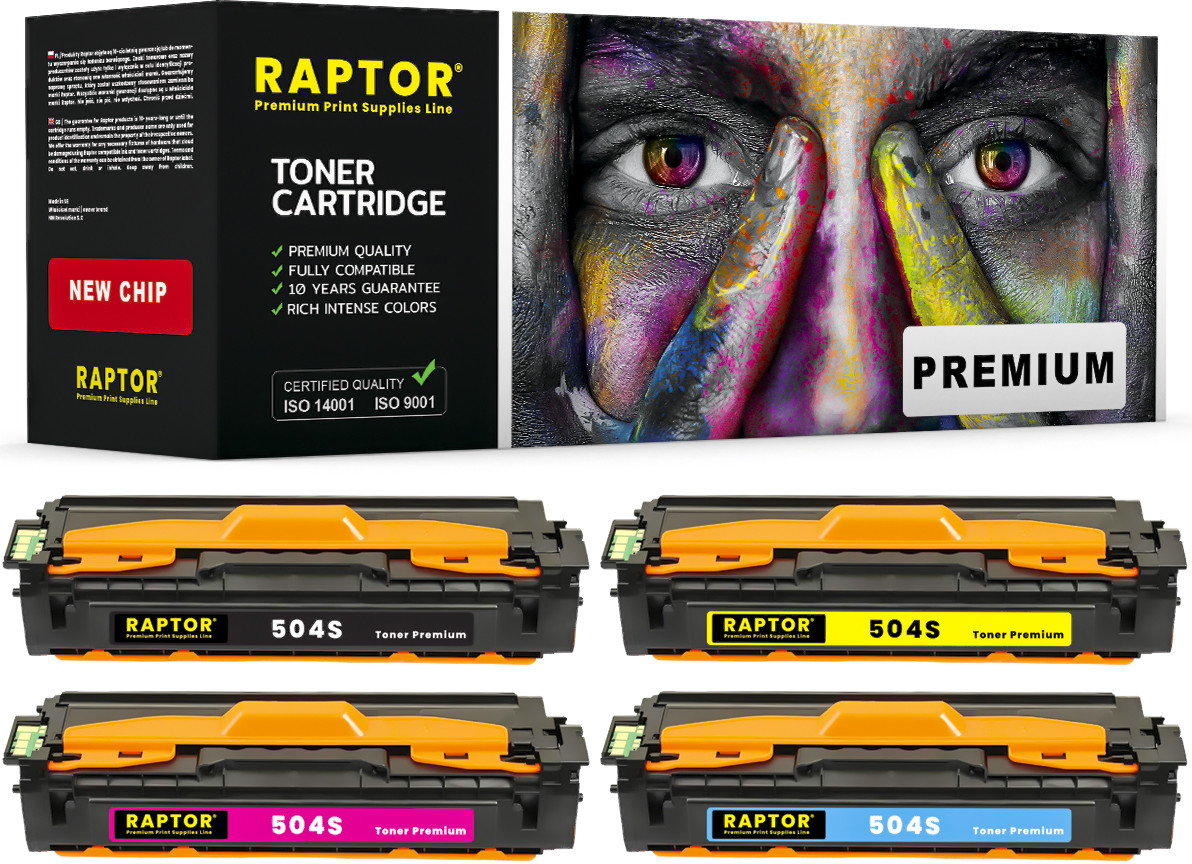 4x Toner Do Samsung C1860 C1860fw Zestaw Cmyk