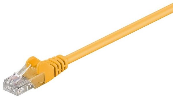 Pro LAN UTP CAT 5E - Yellow - 25m 4040849956348