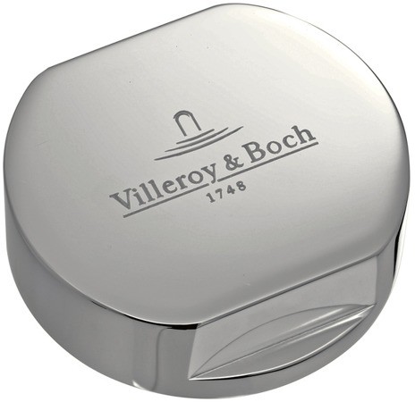 Villeroy & Boch pokrywka do pokrętła korka automatycznego stal szczotkowana (1-komorowy) 940526L7