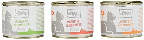 MjAMjAM Mjamjam 1102M1 Mokra Karma dla Kotów Mix Smaków, 6 x 200g 1102M1