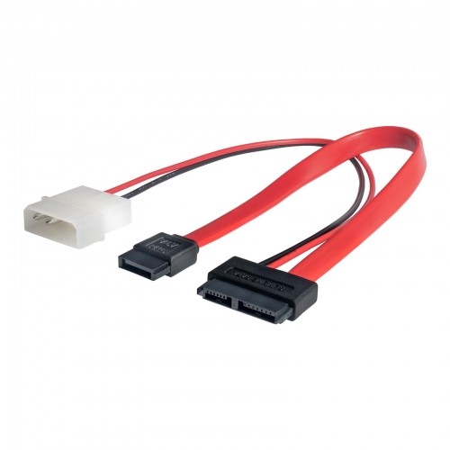 Molex Akyga Kabel Akyga AK-CA-45 SATA Slimline SATA F-M PVC 0,2m AK-CA-45