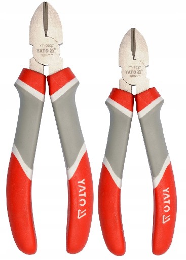 YATO Zestaw Szczypce Tnące Boczne 160MM 180MM