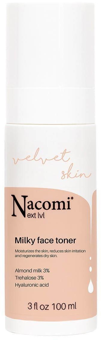 NACOMI Next Level Milky Face Toner mleczny nawilżający tonik do twarzy 100ml 109777-uniw