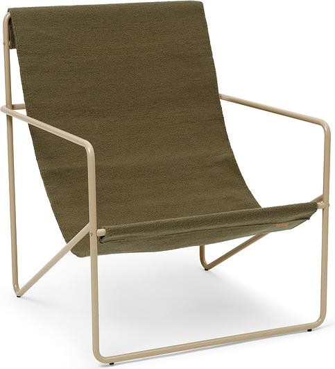 Ferm Living Krzesło Desert Olive beżowa rama 1104263884