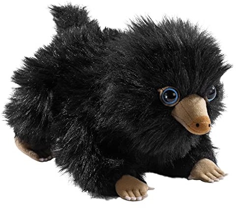 The Noble Collection Black Baby Niffler Plush by The Noble Collection - Officially Licensed 9in (23cm) Fantastic Beasts Toy Dolls - High Quality Magical Creatures Plush - For Kids & Adults NN8092