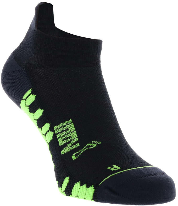 Inov-8 Skarpety Trailfly Sock Low. Czarno-zielone. 2 pary 50541676677