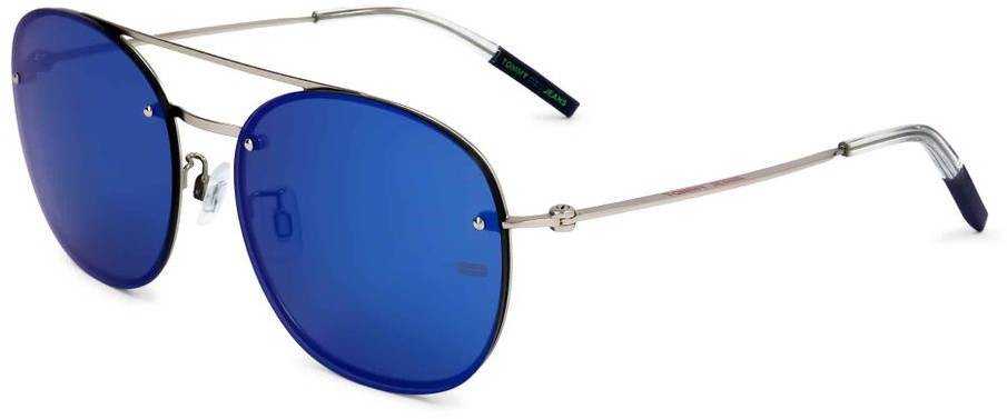Tommy Hilfiger Okulary uniwersalne przeciwsłoneczne niebieskie soczewki TJ0053FS