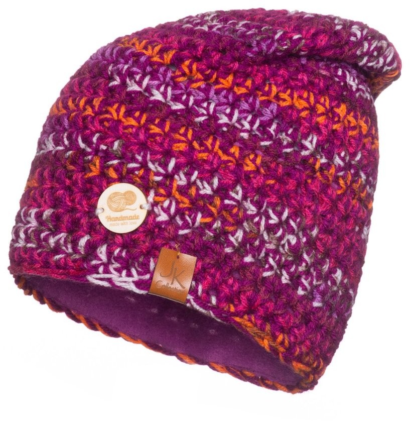 Podhale Regionals Ciepła czapka ocieplana polarem handmade Unisex