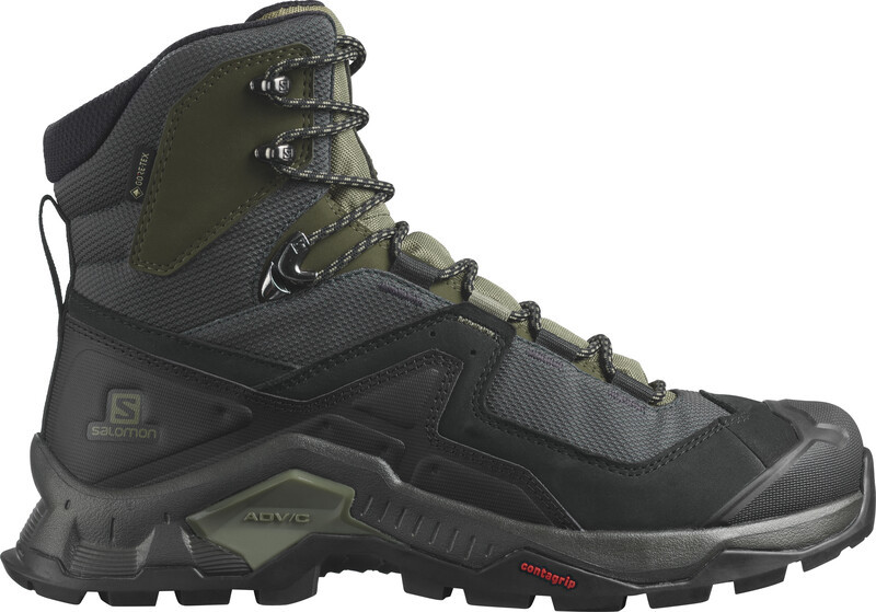 Salomon Quest Element GTX Shoes Men, czarny/oliwkowy UK 11,5 | EU 46 2/3 2021 Trapery turystyczne L41457100-11,5