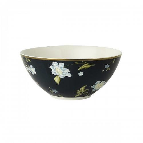 Laura Ashley Miska Salaterka Porcelanowa Laura Ashley Heritage Czarna 0,8 L