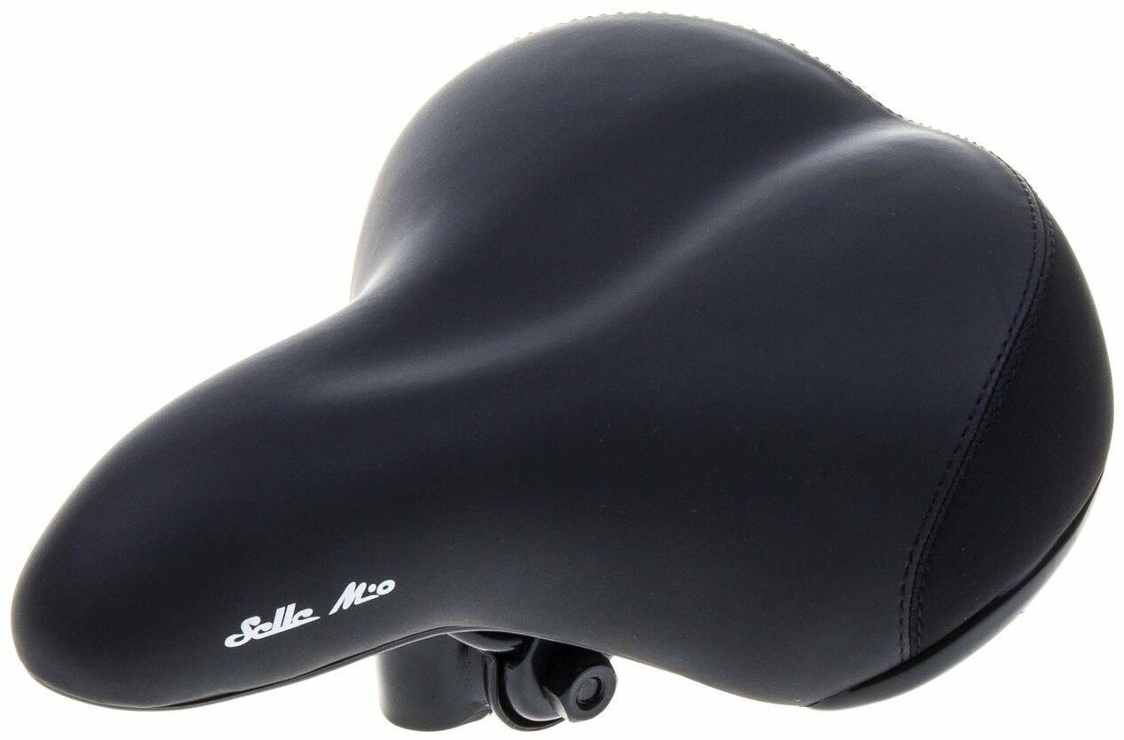 Selle Mio Siodło City Mio SM-1000 H czarne z jarzemkiem 320136