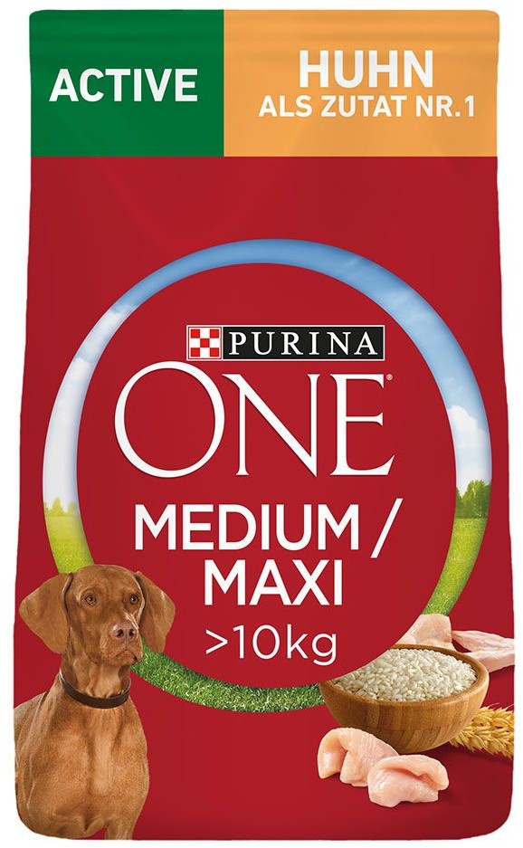 Purina One Purina One Medium/Maxi Active kurczak 2 x 7 kg