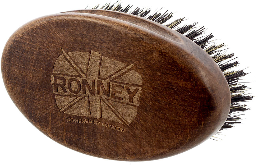 Szczotka do brody naturalne włosie Ronney Barber 009