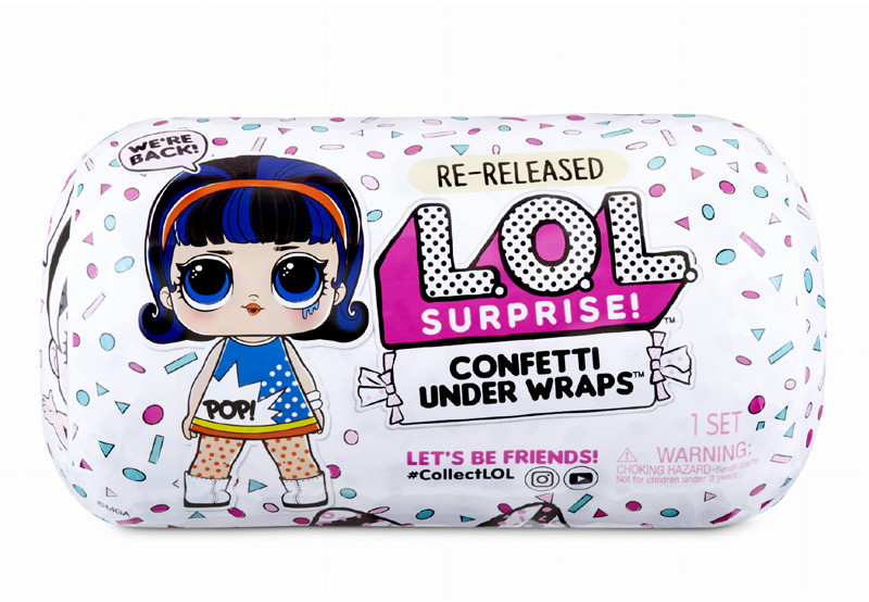 MGA Entertainment L.O.L SURPRISE Laleczka Under Wraps LOL Confetti 571476