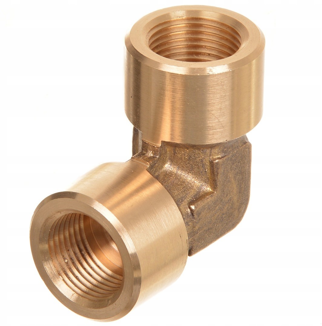 Kolanko redukcja gwint 3/8 F - F mosiężne