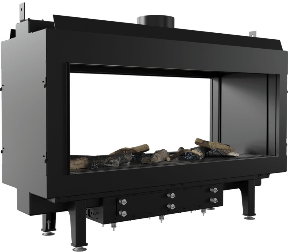 Kratki.pl wkład gazowy LEO 100 tunel na gaz propan LEO/100/TUNEL/G31/37MBAR