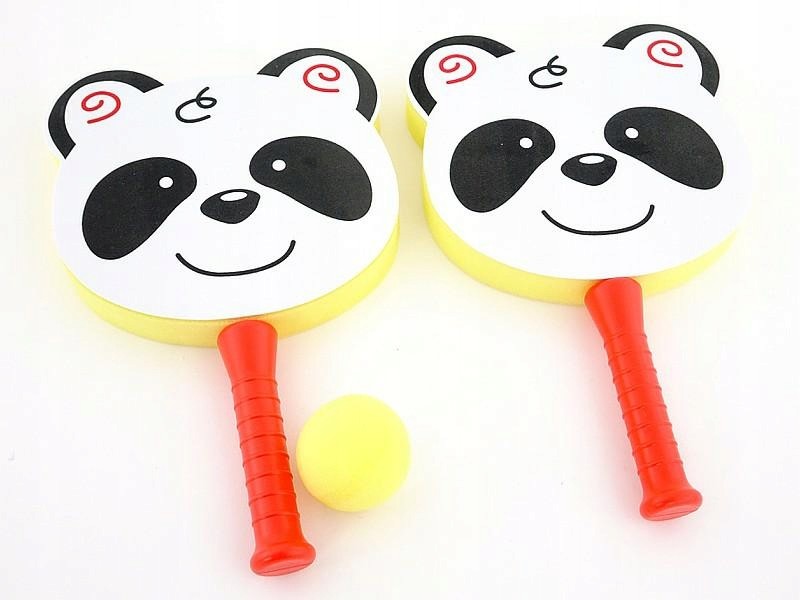 Rakietki Paletki Do Gry Piankowe Pandy Z Piłeczką
