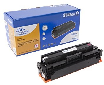 Pelikan Toner 4283771 zastępuje HP-toner cf413 a (pasuje do drukarek serii HP LaserJet Pro M452dn, M452dw, M452nw, MFP M477fdw, MFP M477fdn, MFP M477fnw, MFP M377) Czerwony 4283771