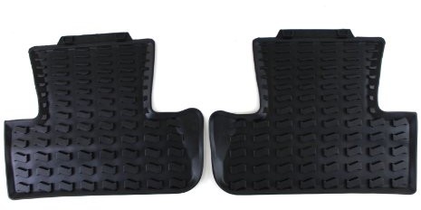 Audi Gumowe dywaniki na podłogę z tyłu 8R0061511041