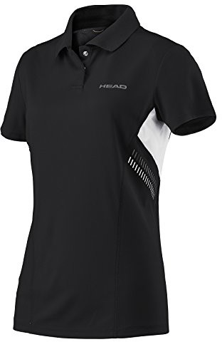 Head Club Technical koszulka polo, czarny, S-36 814747blksml