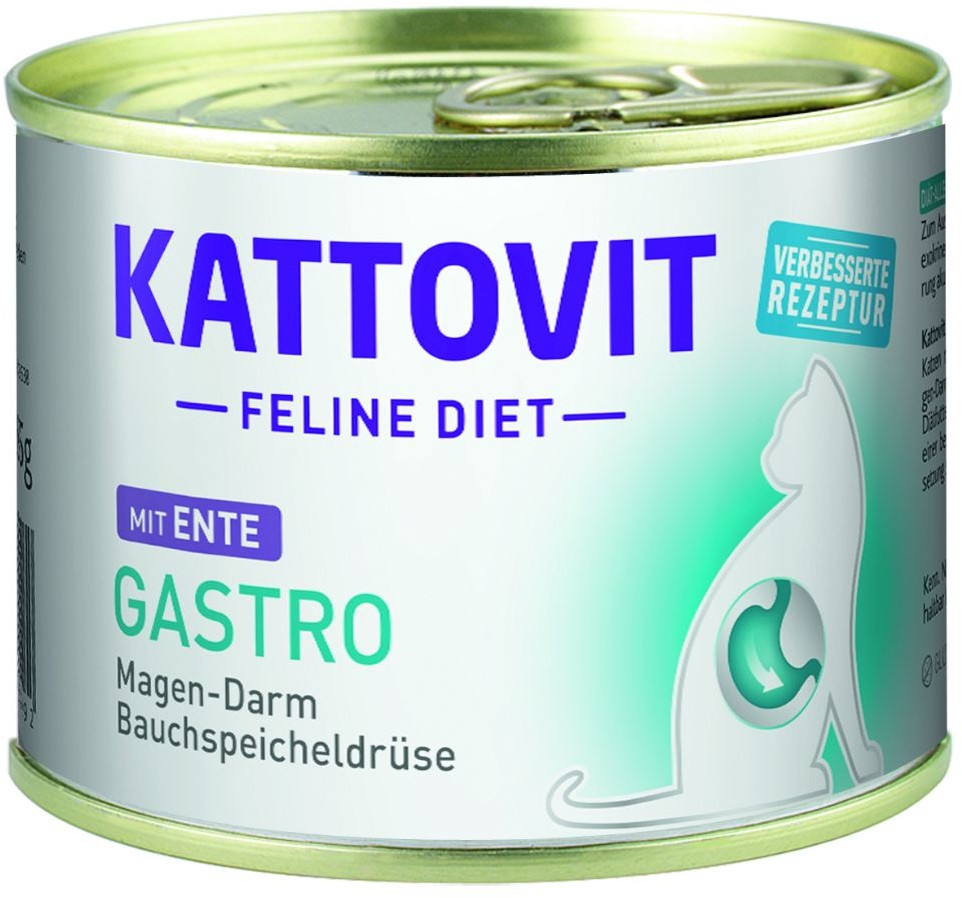 Kattovit 10 + 2 gratis! Special Diet, 12 x 185 g - Gastro, kaczka | Wyprzedaż 48h | -5% na pierwsze zamówienie| Dostawa i zwrot GRATIS od 99 zł