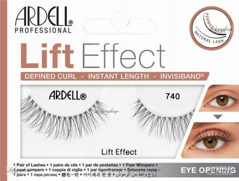 Ardell Lift Effect Lashes - Sztuczne rzęsy na pasku - 740