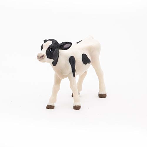 Papo 51149 figurka czarno-biała cielęca przyjaciele farmie, wielokolorowa 51149