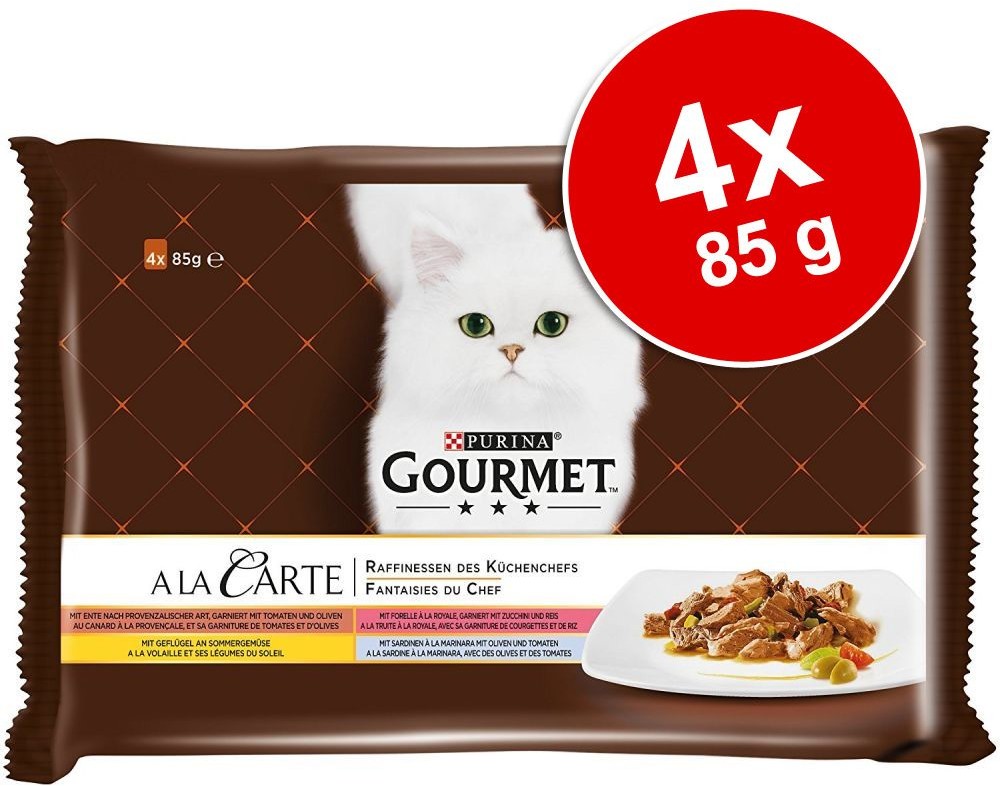 Purina Gourmet Carte 48 x 85 g Mieszane smaki II