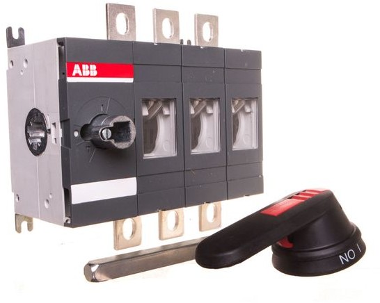 ABB Rozłącznik izolacyjny 3P 400A z napedem drzwiowym OT400E03P 1SCA022718R8780
