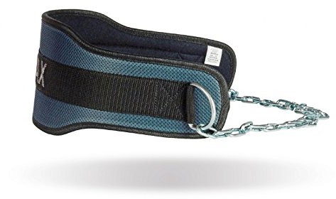 MADMAX madmax DIP Belt Fitness pas pas do podnoszenia crossfit Gym Training ciężarów KULTURYSTYKA Training, szary, uniwersalny MFA-290