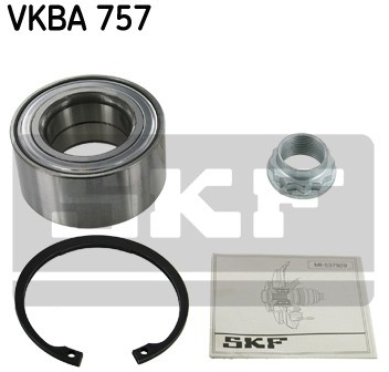 SKF Zestaw łożysk koła VKBA 757