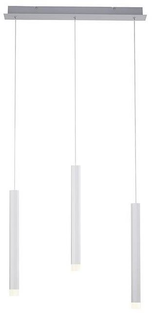 Leuchten Direkt 15203-95 - LED Żyrandol na lince BRUNO 3xLED/4,8W/230V biały
