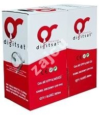 Skrętka Digitsat Utp Premium Cat 6 Pvc Cu 305 m